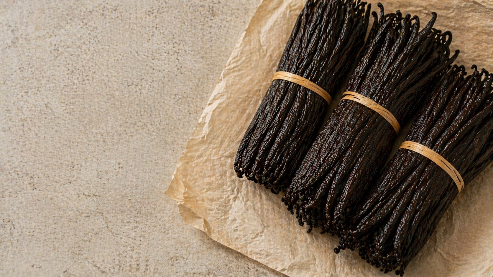 Bouquets de gousses de vanille noire Gourmet Madagascar — Ova Vanilla